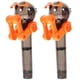 thumbnail image 3 of Novelty Lollipop Robot Holder for Kids Plastic Toy Gifts with Creative Design Black 2Pcs, 3 of 5