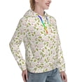 thumbnail image 6 of Fotbe Cute Rabbit Pattern Womens Long Sleeve Hoodie, Pullover Hooded Sweatshirt, Kangaroo Pocket Hoodie with Eye-catching Drawstrings-Small, 6 of 7