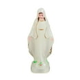 thumbnail image 2 of Colección de figuras de la Madre Santísima María, de mesa, pequeñas, pintadas a mano, regalo para mamá blanco, 2 of 9