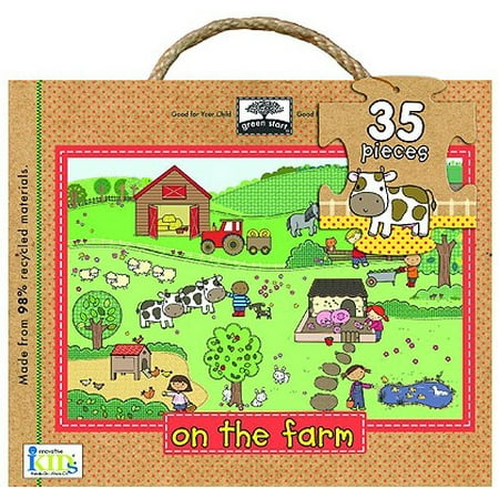 Green Start on the Farm Giant Floor Puzzle (Best Place To Start A Farm)