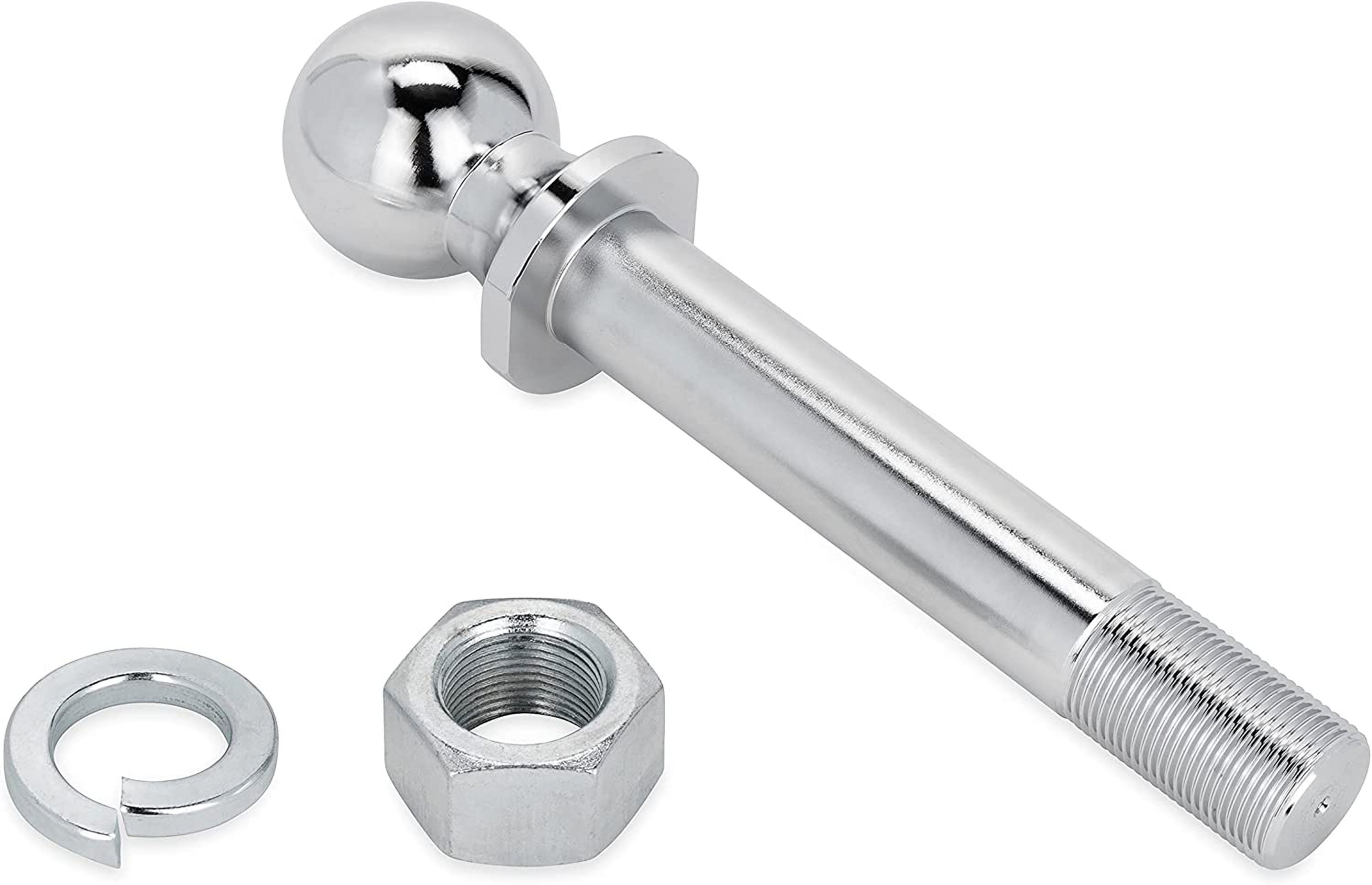 Camco Eaz-Lift ReCurve R6 Chrome Hitch Ball Features a 2-5/16-Inch