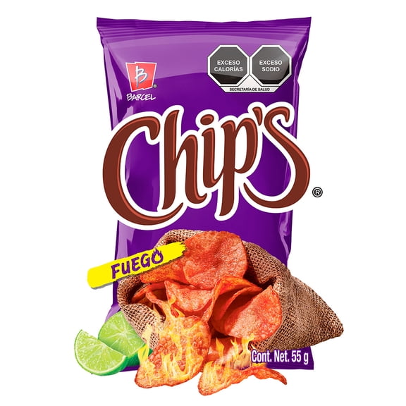 Papas fritas Barcel Chips fuego 55 g