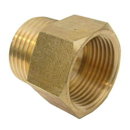 0.75 Female Garden Hose - 0.75 Male Garden Hose x 0.75 Female Pipe Adapter