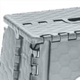 thumbnail image 4 of Simplify 2 Pack 12" Plastic Folding 1 Step Stool in Gray, 4 of 8