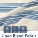 thumbnail image 2 of Cortinas DriftAway de 160 cm con rayas verticales, mezcla de lino, azul marino, 2 of 7