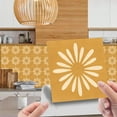 thumbnail image 1 of Innerwin Autocollant Mural Autocollant de Carreaux Résistant à l'Huile Autocollant Pelable et Adhésif Étanche Décalcomanies PVC Boho ET249#Boho Style 15x15cm/5.91x5.91 Pouces 24 Pcs, 1 of 8