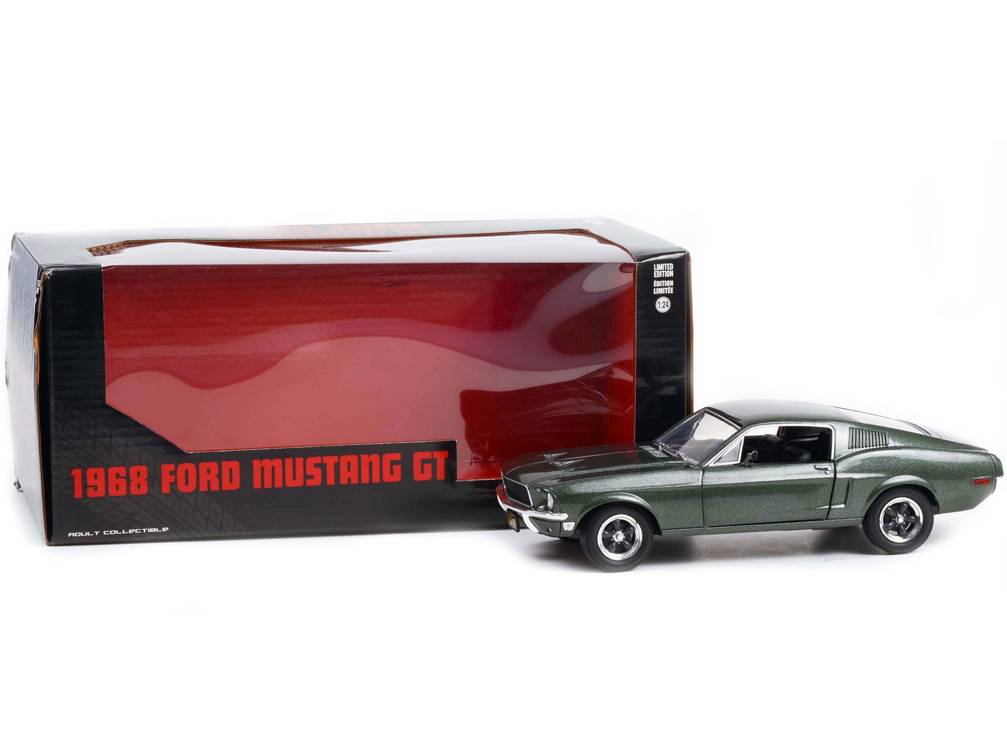 1968 Ford Mustang GT Fastback Highland Green Metallic 1/24
