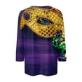 mardi gras tunic tops