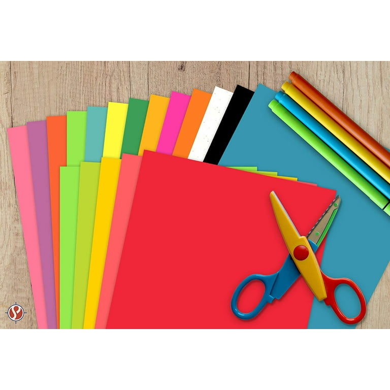 Astrobrights Colored Card Stock 65 lb. 8-1/2 x 11 Eclipse Black 100 Sheets  