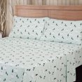 thumbnail image 3 of Ensemble de draps en flanelle des Fêtes, 3 of 6