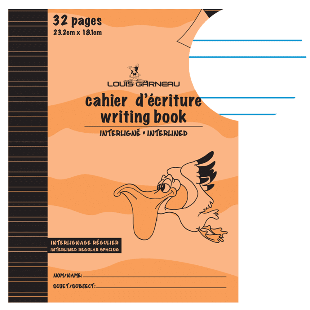 Louis Garneau writing book