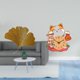 thumbnail image 2 of Escultura De Hierro Forjado Con Hojas De Ginkgo Para Decoración De Pared, Para Sala De Estar, Oficina, Hotel, Comedor, Restaurante, Reloj De Pared De Gato De Granja, Silencioso, Sin Tictac,, 2 of 8
