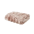 thumbnail image 3 of Faux Fur Throw Blanket, 50" x 60" Soft Fluffy Plush Thick Blankets, Comfy Cozy Mink Blanket for Couch Sofa Bedroom Live Room, Pink, 3 of 3