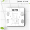 thumbnail image 6 of Digital Body Fat Scale Connected to Mobile Displays BMI Body Fat Muscle Mass with Wireless Connectivity, White, 6 of 9