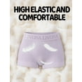 thumbnail image 2 of Livona Girls' Seamless Boyshort Underwear,Moisture-Wicking Kids Panties,No-Ride Design, 2 of 6