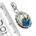 thumbnail image 2 of 925 Sterling Silver Pendant Natural K2 Jasper Handmade Jewelry, 2 of 4