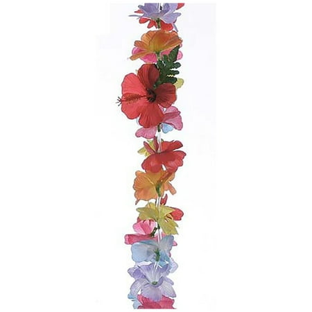 Flower Lei Hukilau Multi-colored Pack of 12