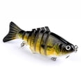 thumbnail image 1 of Swimbait Fishing Lure Wobblers 7 Segment Minnow Sinking Plastic Tackle Hard Baits, 1 of 8