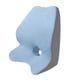 thumbnail image 1 of Almohada de soporte, cojín de asiento, almohadilla para la espalda al conducir, almohada ergonómica para la cintura del coche. azul, 1 of 9