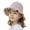 Pink, variant on Kids UPF50 Sun Hat With Neck Flap Adjustable Chin Strap Fisherman Cap for 1-4 Years Toddler Beach Outdoor