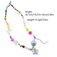 thumbnail image 2 of SIfdSeng Collier de Perles Colorées pour Filles Chaîne de Clavicule Cœur Papillon Douce et Enfantine, 2 of 3