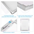 thumbnail image 4 of Unique Bargains Front Loading Poster Frame Picture Frames Wall Mounting Snap A3 Frame Aluminum Profile, Silver, 4 of 5