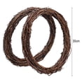 thumbnail image 5 of Oaktree Natural Grapevine Wreaths Rattan Ring Twigs Vine Decorations Branch Garland for DIY Handmade Christmas Craft Front Door Wall, 5 of 6