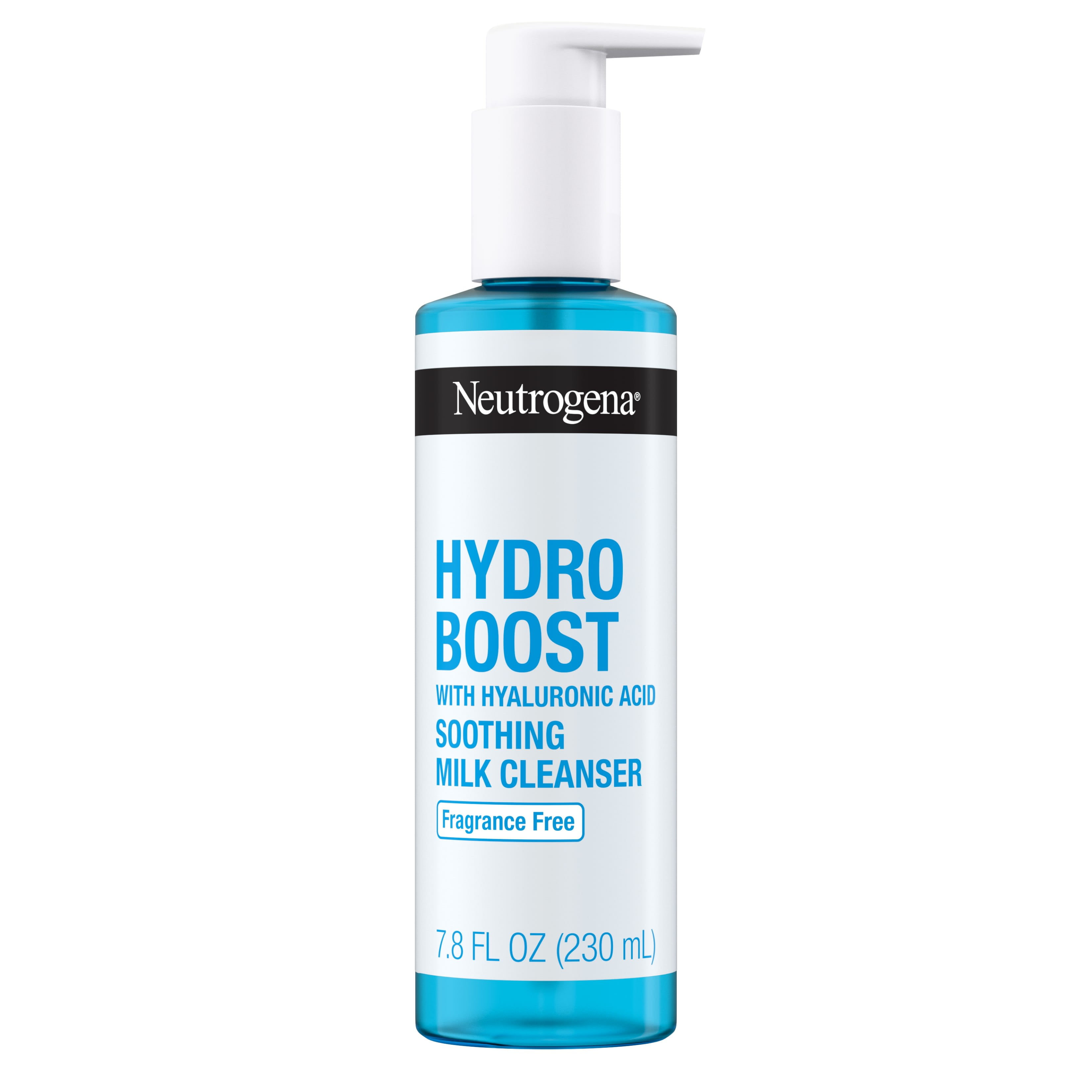Neutrogena Hydro Boost Soothing Milk Facial Cleanser, 7.8 Fl. Oz