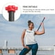 thumbnail image 5 of 2pcs 50cm Mancuernas Barras Mancuernas Mancuernas para levantar pesas Juego de collar con 4 tuercas para gimnasio Barbells Mancuernas Barras Entrenamiento de fuerza (color aleatorio), 5 of 5