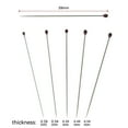 thumbnail image 6 of Pack of 100 Sewing Pin with Resin Head for Grip Ideal for Enthusiasts, 6 of 9