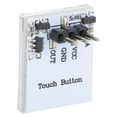 thumbnail image 4 of 2pcs Capacitive Touch Switch Button Module, Touch Sensor Switch Touch Control Switch No Mechanical Parts 2.7-6V, 4 of 7