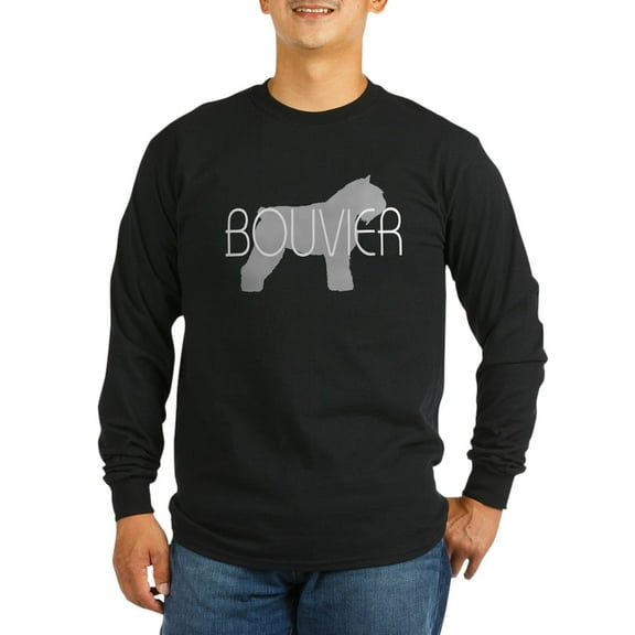 CafePress - Bouvier Dog Long Sleeve Dark T Shirt - Long Sleeve Dark T-Shirt