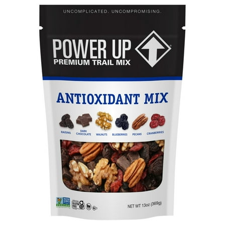 Power Up Premium Trail Mix Antioxidant 13oz, Gluten Free, Vegan, Non-GMO
