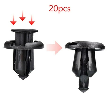 Front Bumper Fix Clip Push Type Retainer & Insert Metal 91505-S9A-003 For Honda