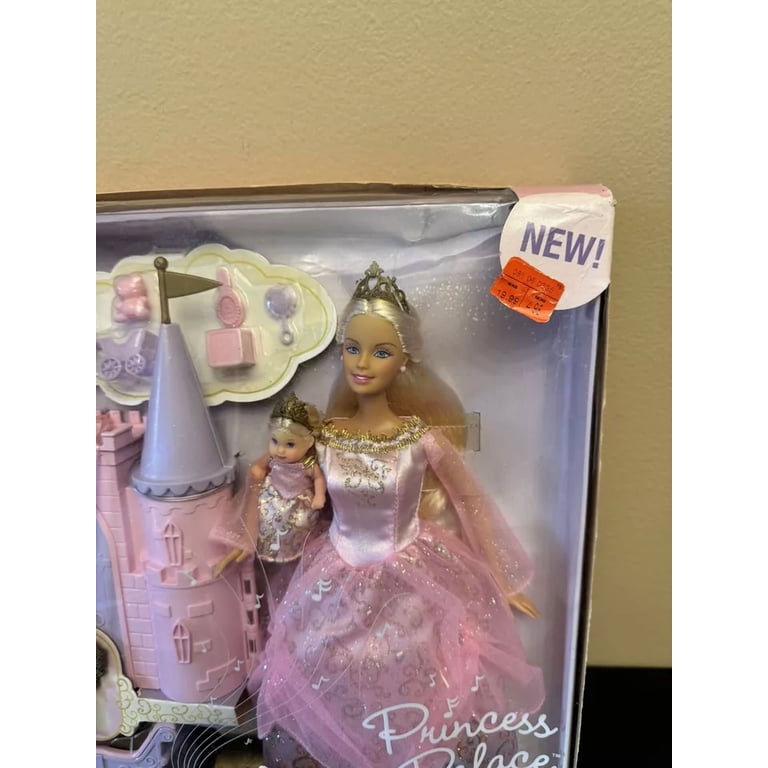 Mattel Barbie and Krissy Princess Palace Play Set Pink 2003 B4769