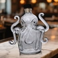 thumbnail image 6 of WEGFTDUOP Octopus-shaped Whiskey Bottle Shaped Whiskey Bottle Cute Unique Sculptural Design Wine & Spirits Decanter for Bar Living Room Office Home Bar, 6 of 7