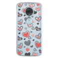 thumbnail image 1 of Funda Antigolpes InstaCase para Moto G7 Plus Corazones Grafito, 1 of 4