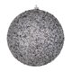 thumbnail image 1 of Bola con cuentas plateadas Ornament Vickerman de 4,75 cm, 6 unidades por bolsa, 1 of 3