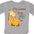 thumbnail image 4 of Inktastic My Grammie Loves Me Boys or Girls Long Sleeve Baby Bodysuit, 4 of 5