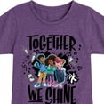 thumbnail image 3 of Karma's World - Winston, Karma, & Alex - Together We Shine - Toddler & Youth Girls Short Sleeve Graphic T-Shirt, 3 of 5