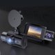 thumbnail image 2 of Fiudx Cámara de Salpicadero, 3 Canales, Cámara Frontal, Trasera E Interior, Gran Angular de 170°, Visión Nocturna, Detección de Movimiento, Monitorización de Aparcamiento, Grabación Hd, Seguridad par, 2 of 7