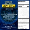 thumbnail image 4 of Muscle Mac Microwavable Macaroni & Cheese Cups - Aged Sharp White Cheddar Cheese - Made With Real Cheese & Butter (Updated Formula) - Vegetarian-Friendly Pea Protein - 3.6 oz, 4 of 5