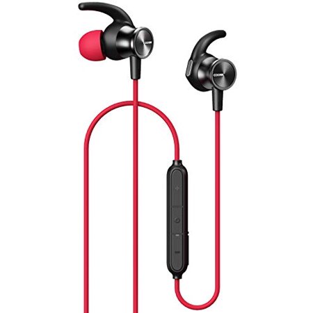 Bluetooth Headphones, COOSII Wireless Sport Earbuds Sweatproof In Ear Earphones with Mic Magnetic