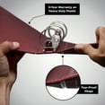 thumbnail image 4 of Carstens 4-Inch Heavy Duty 3-Ring Binder for Medical Care Plans - Side Opening, Wine, 4 of 5