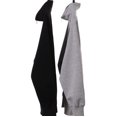 thumbnail image 4 of Heavyweight solid color stand-up collar zip-up cardigan jacket for men, autumn fashion, simple sporty casual double zip-up sweatshirt, 4 of 4