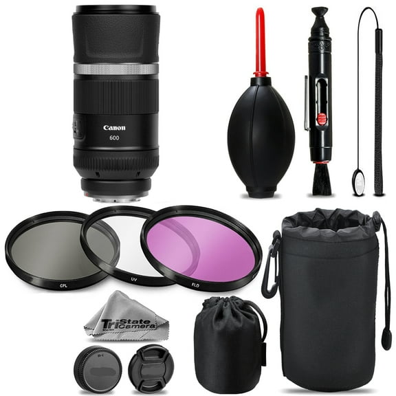 Canon RF 600mm f/11 IS STM Lens   UV   FLD   CPL   Blower Brush   Lens Pen (International Version)