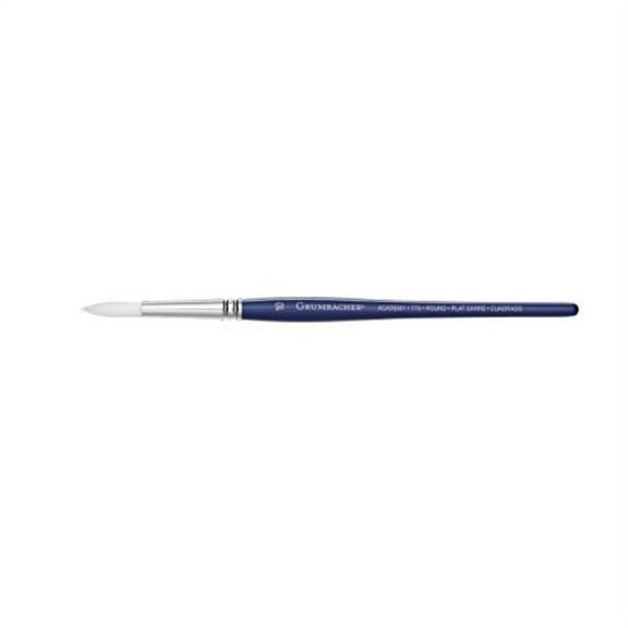 Grumbacher Academy Watercolor Brush - Round, Size 10