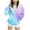 Blue A, variant on THDHVS Sweatshirts for Teen Girls,Kids Hoodie,Unisex Kids Dyeing Sweatshirt Boys Girls Zip-up Hooded Kangaroo Pocket Pullover Hoodies Blue 12-13 Years