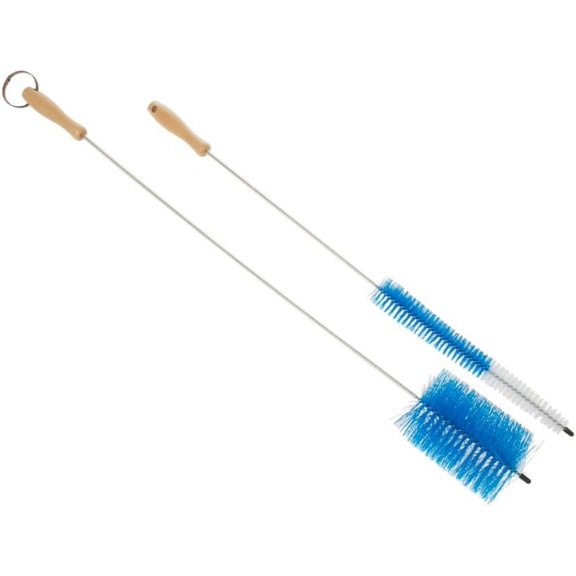 Universal Appliance Brush Set PM14X10056 – Flexible 2-Piece Brush Set for Refrirators, Dryers, HVAC & Hard-to-Reach Areas