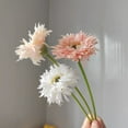 thumbnail image 4 of Artificial Gerbera Flowers,Faux Gerbera Daisy Bouquet for Wedding Centerpieces,Home Floral Decoration,Photography Props,Wedding Decor,Artificial Flowers,B,1PC, 4 of 5
